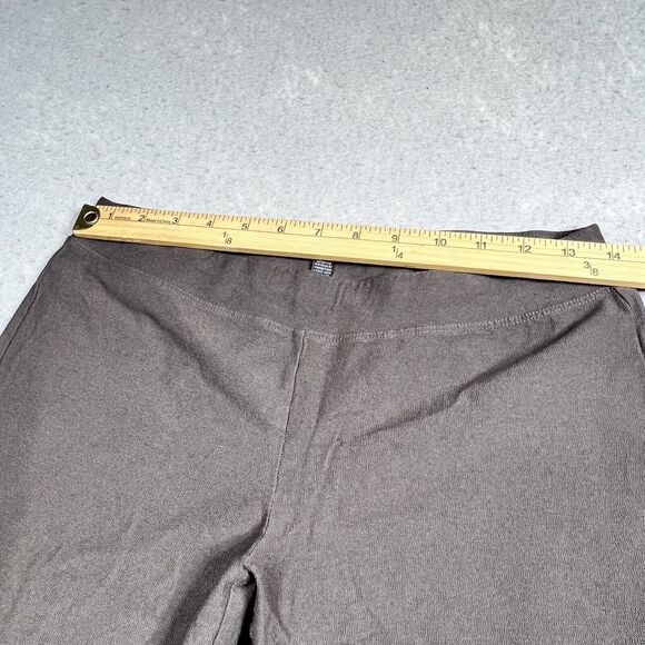 Eileen Fisher Pants Womens X-Small Gray Washable Stretch Ankle Crepe Straight - Picture 5 of 11